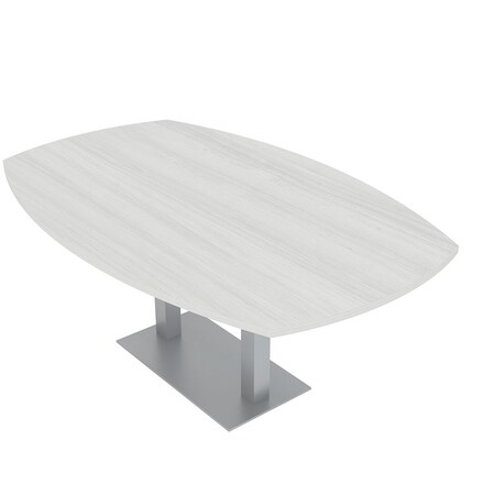 Skutchi Designs 45 in W, 72 in L, 29 in H, Engineered Wood Top, White HAR-ABOT-46X72-DOU-WHCYPRESS